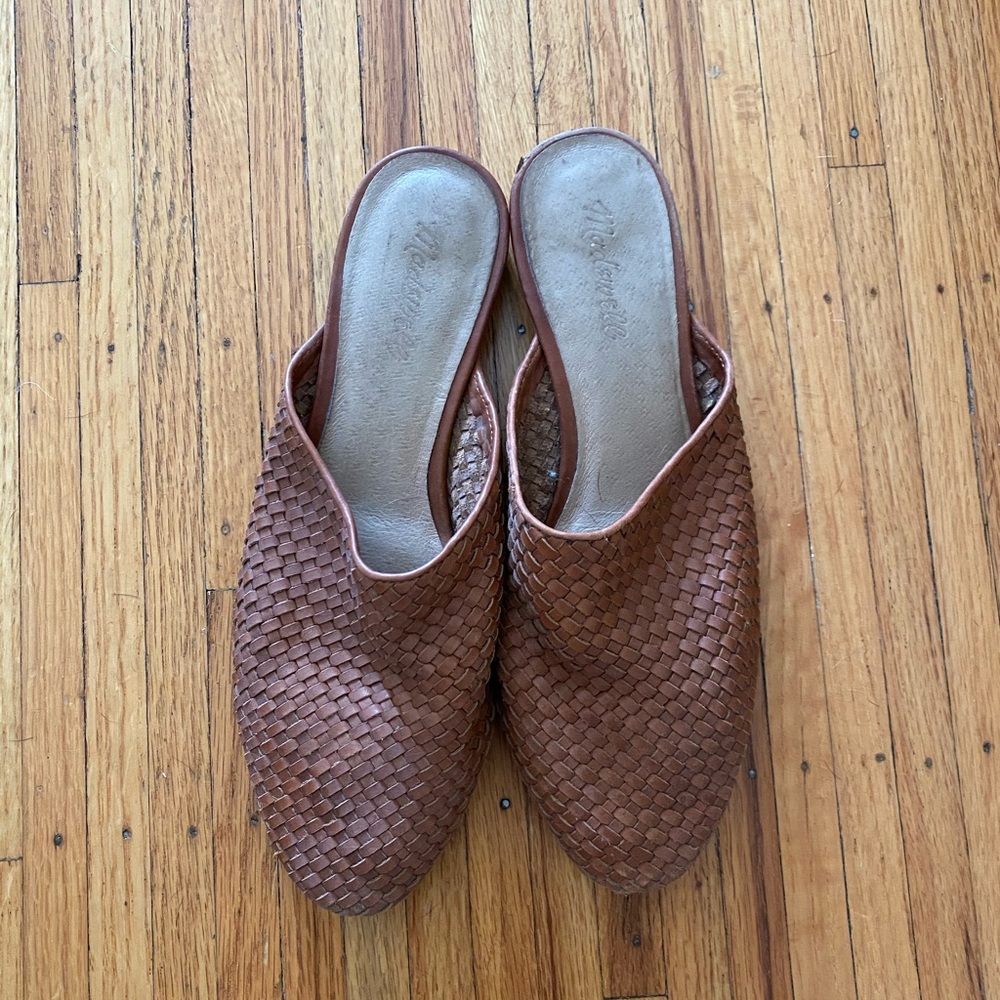 Madewell Cassidy woven mule